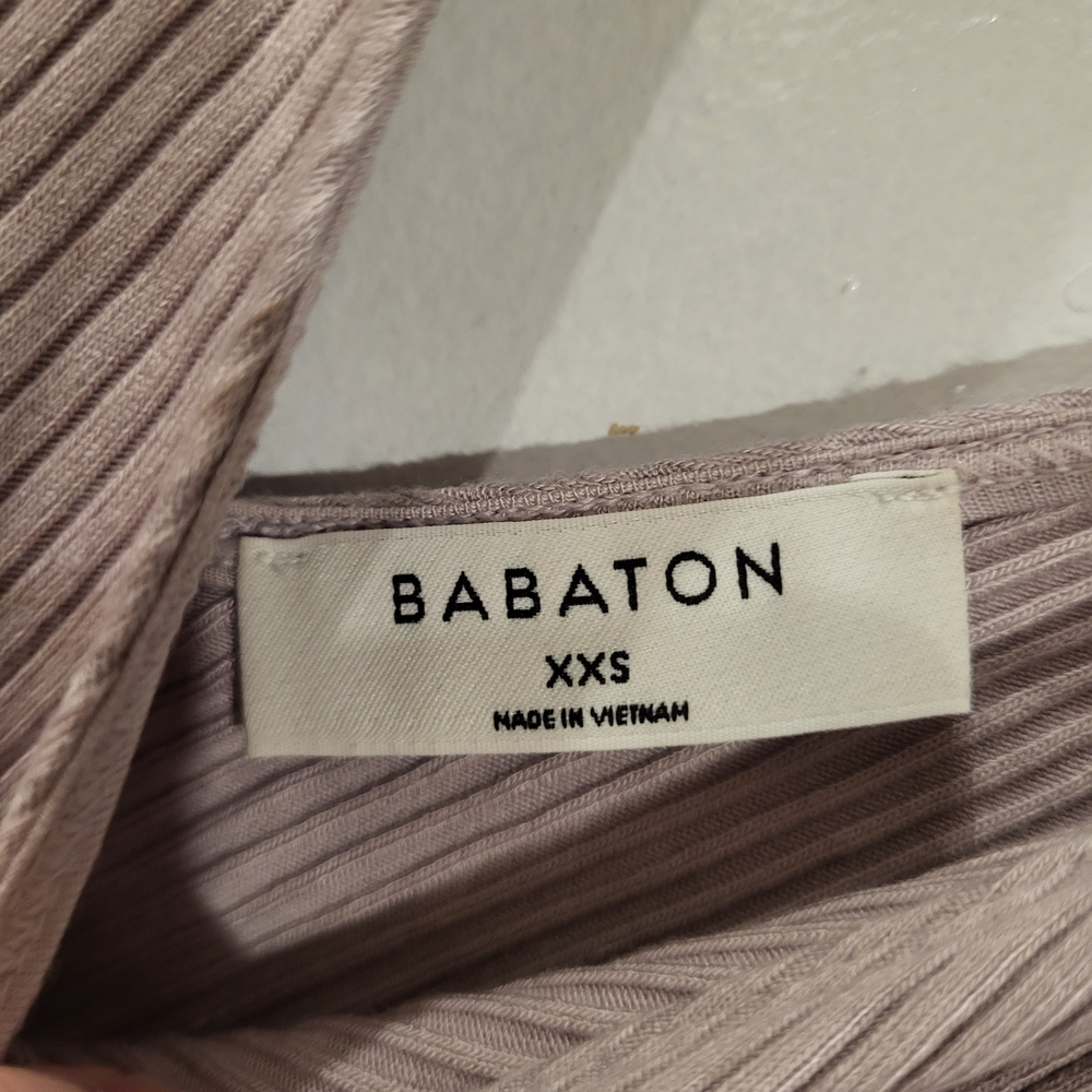 Babaton Ribbed Lavender Bodysuit - Picture 3 of 5